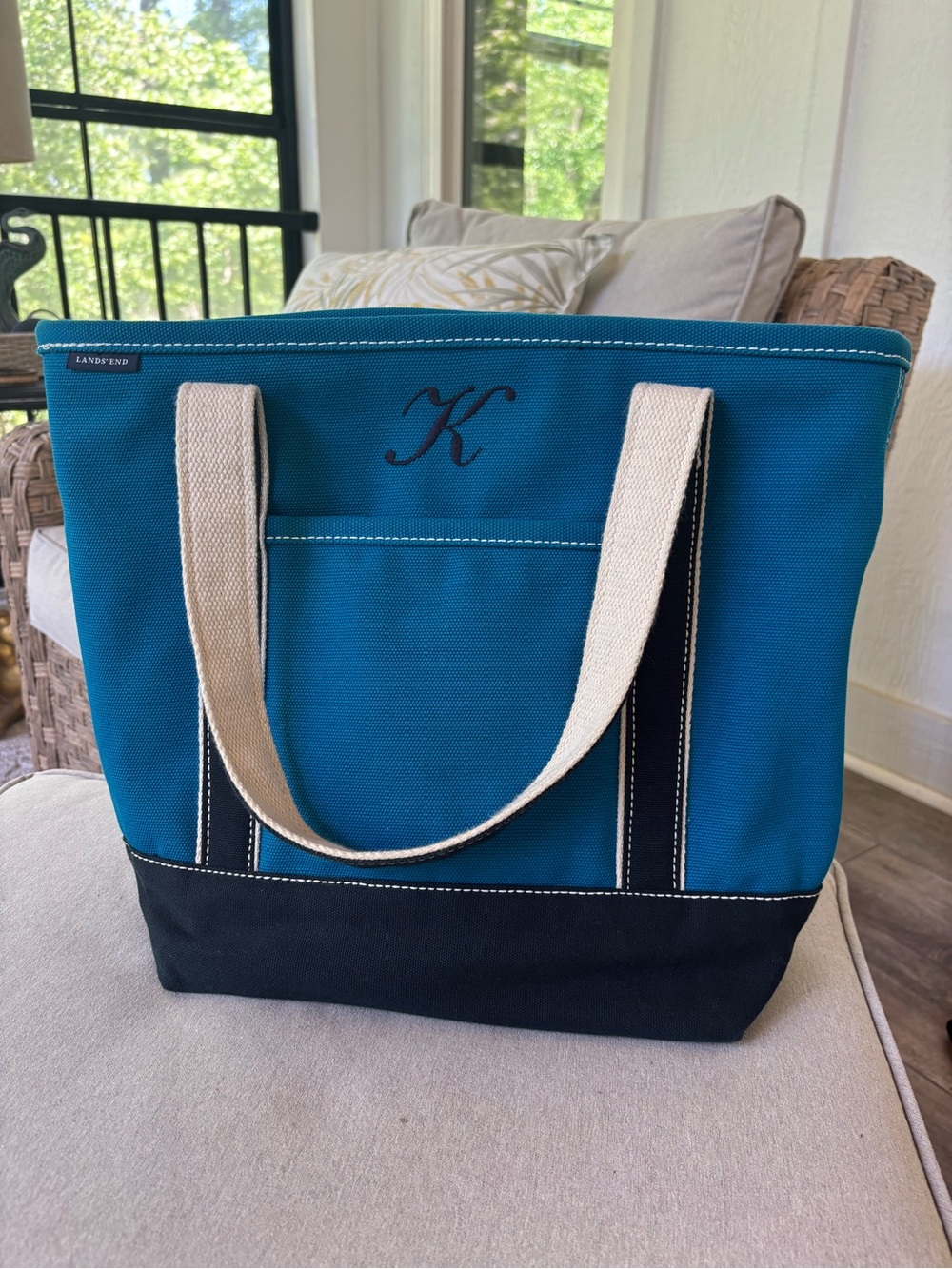Lands' End Canvas Tote - Picture 2 of 10